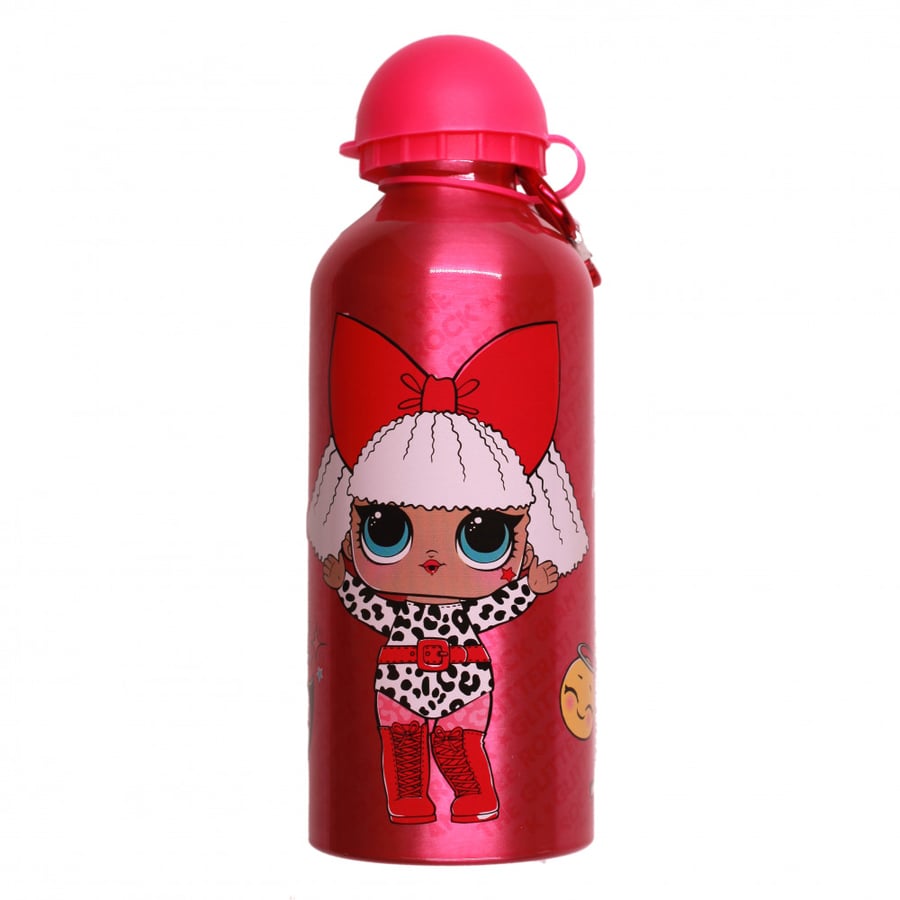 لول- زمزمية الومنيوم 600 مل - LOL Aluminium Water Bottle 600 ml