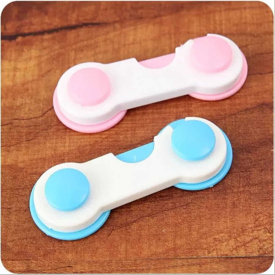 Child's wardrobe lock (two pieces)