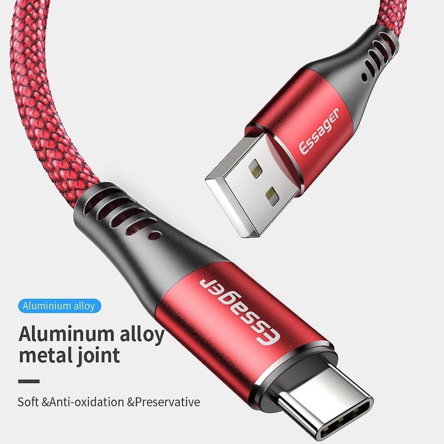 Type-C charging cable supports fast charging | length 1.2m