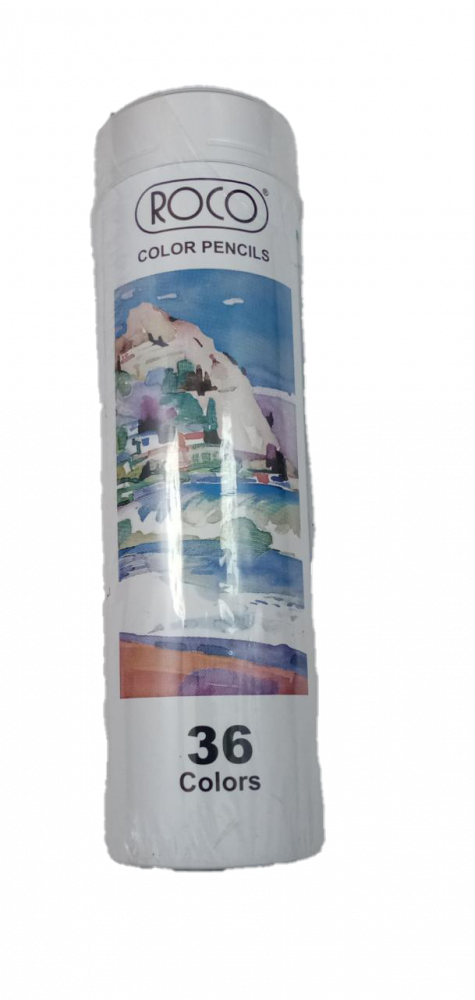 ألوان خشبية 36 لون روكو
