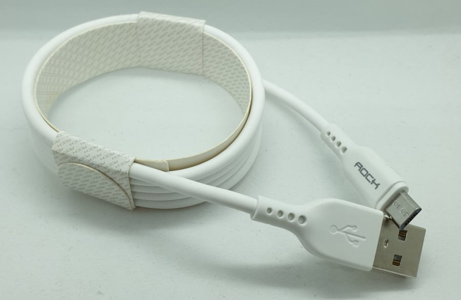 Micro USB cable, one meter long