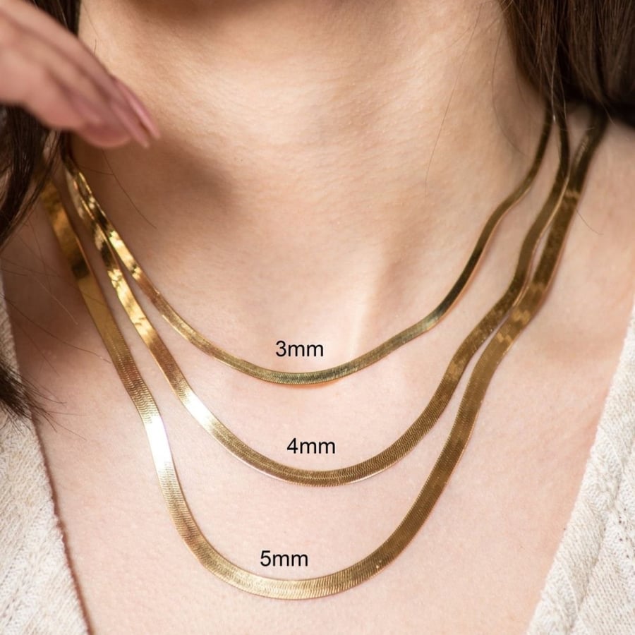 عقد فلات 3mm : قولد