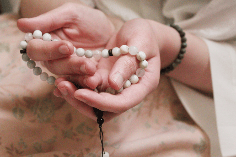 Moonstone Rosary