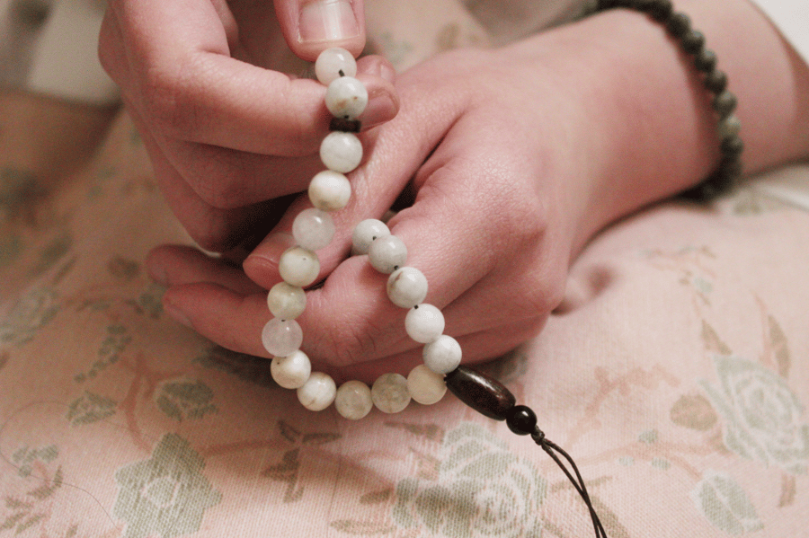 Moonstone Rosary