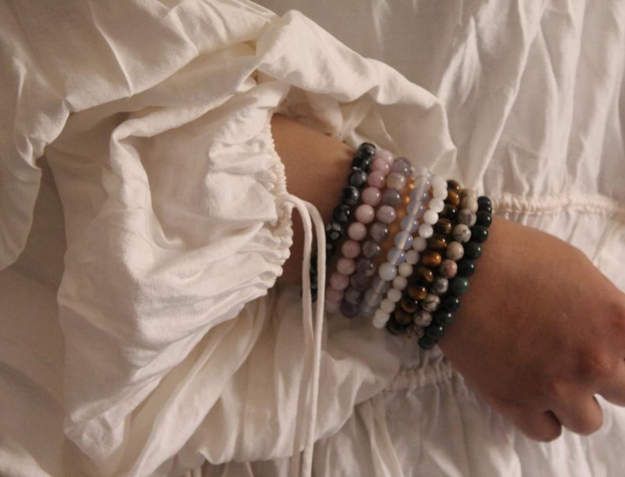 Leopardskin Jasper Bracelet