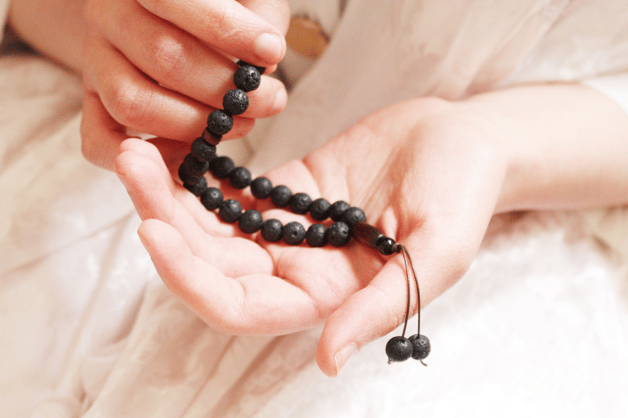 Lava Stone Rosary