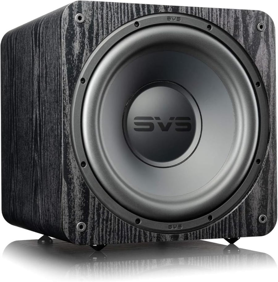 مضخم صوت SVS SB-1000 Pro بغطاء شبكي مقاوم للاهتزاز