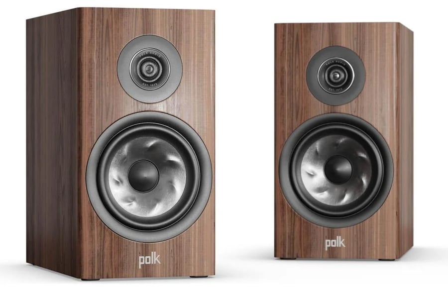 Polk R200 مستعملة مثل الجديدة walnut