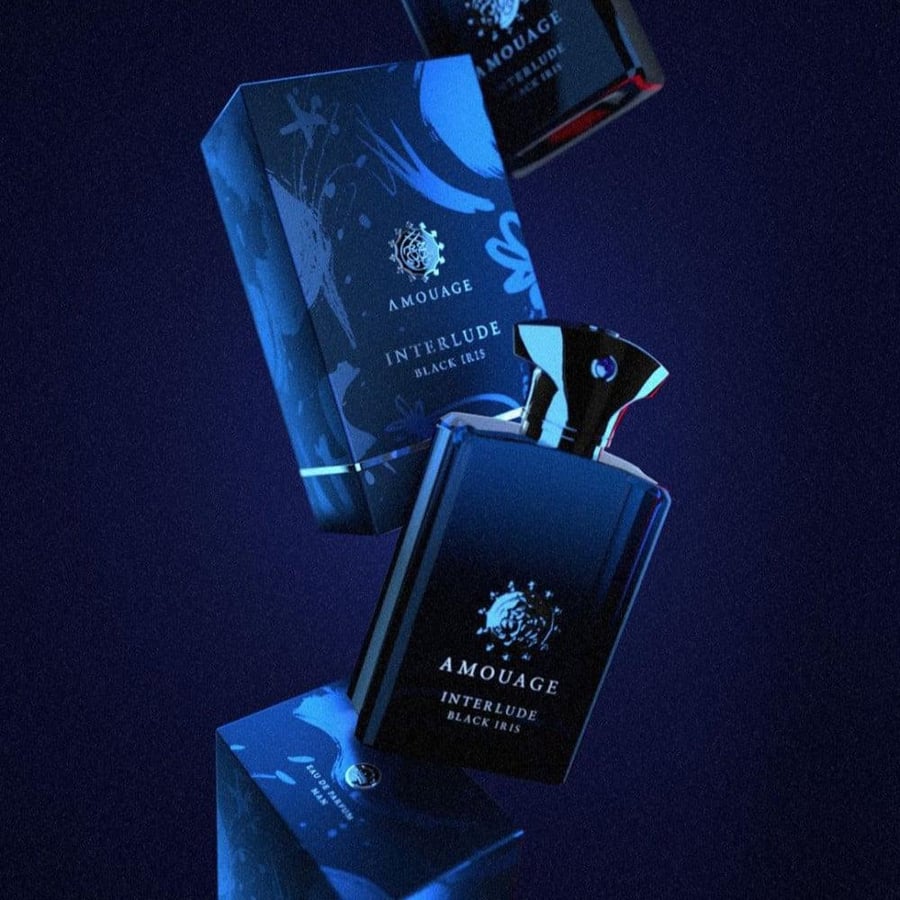 عطر امواج انترلود بلاك ايريس الرجالي او دو بارفيوم 100مل