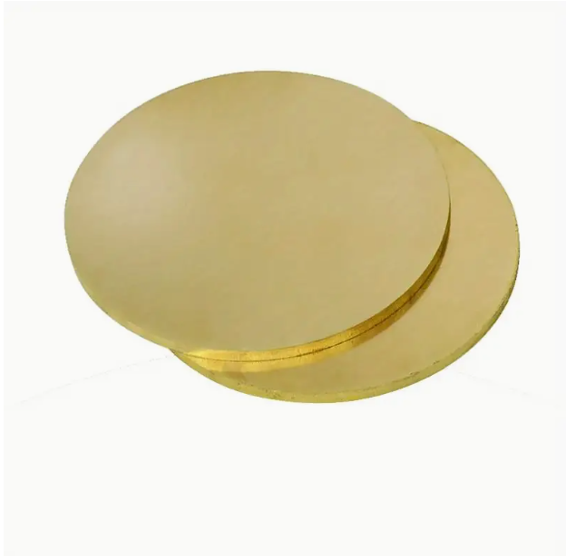 Polished copper discs