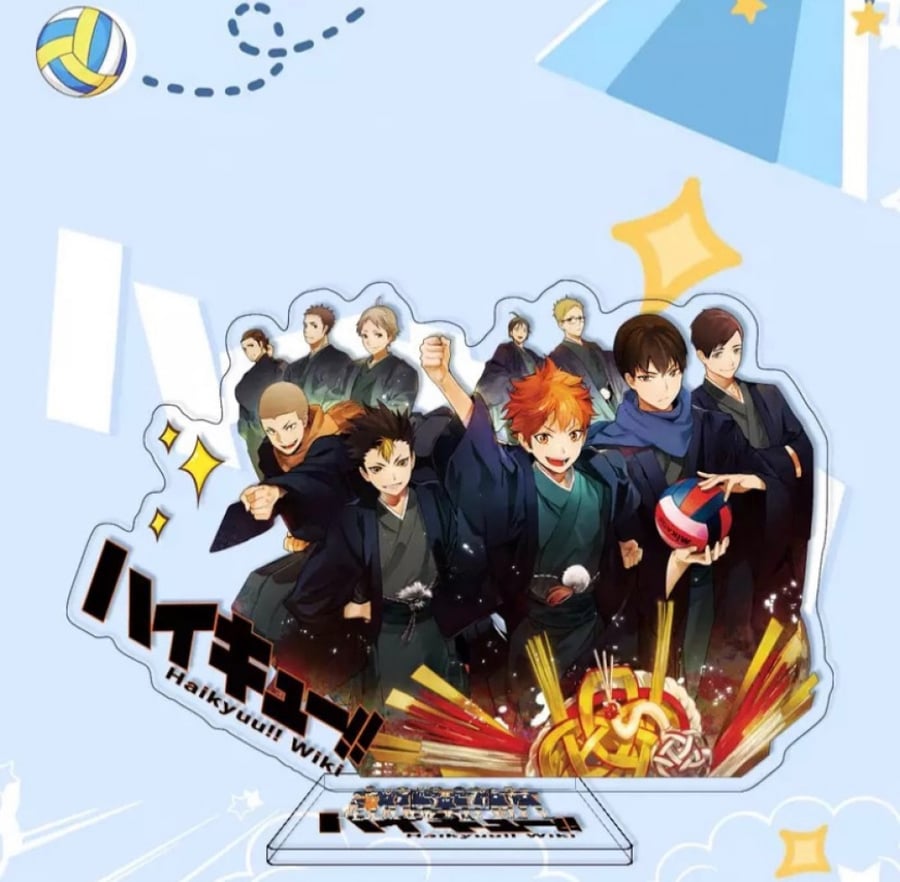 مجسم هايكيو اكريلك- haikyuu