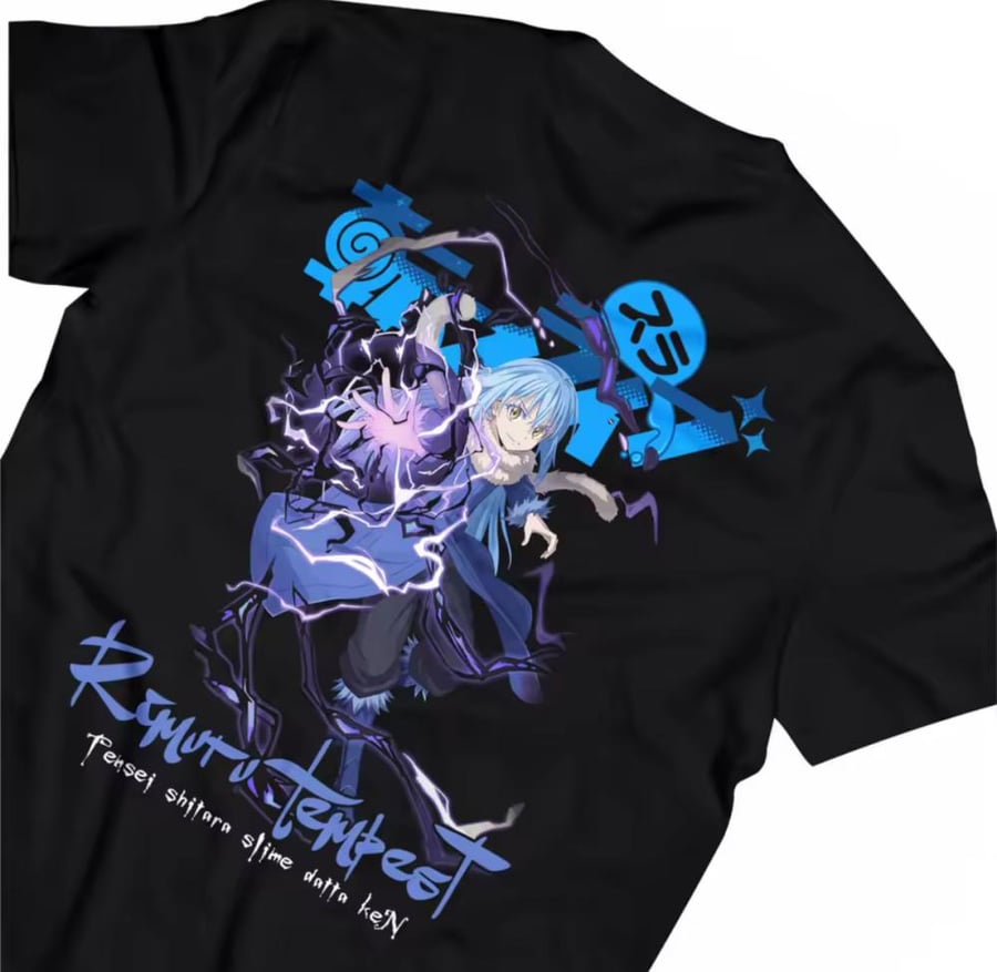تيشيرت انمي السلايم - that time i got reincarnated as a slime