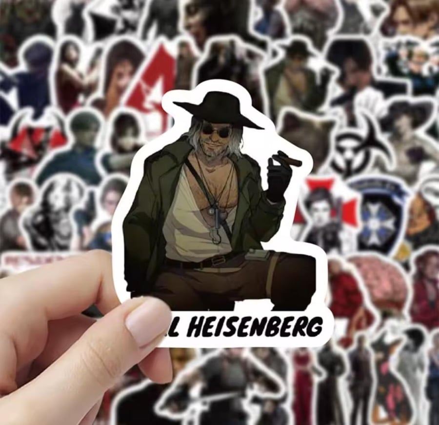 Resident Evil stickers