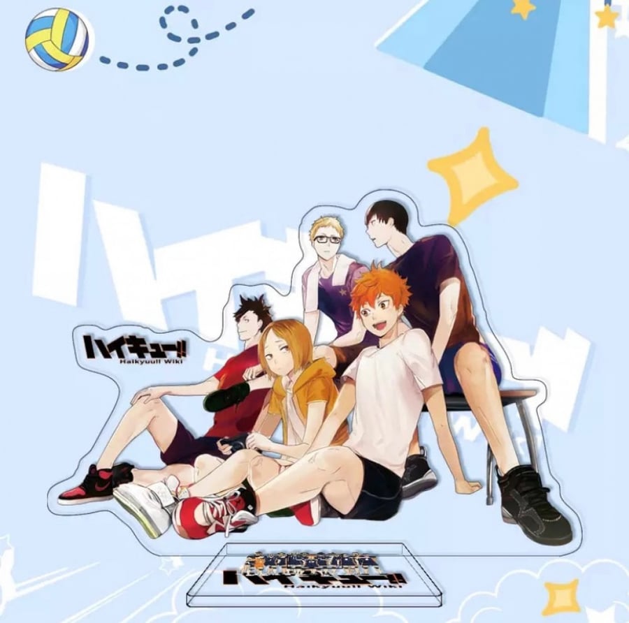 مجسم هايكيو اكريلك- haikyuu