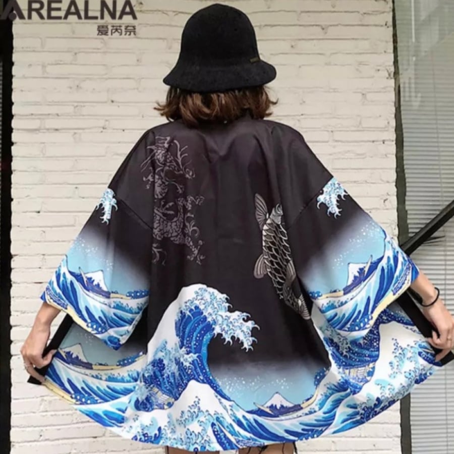 كيمونو نسائي/رجالي - kimono
