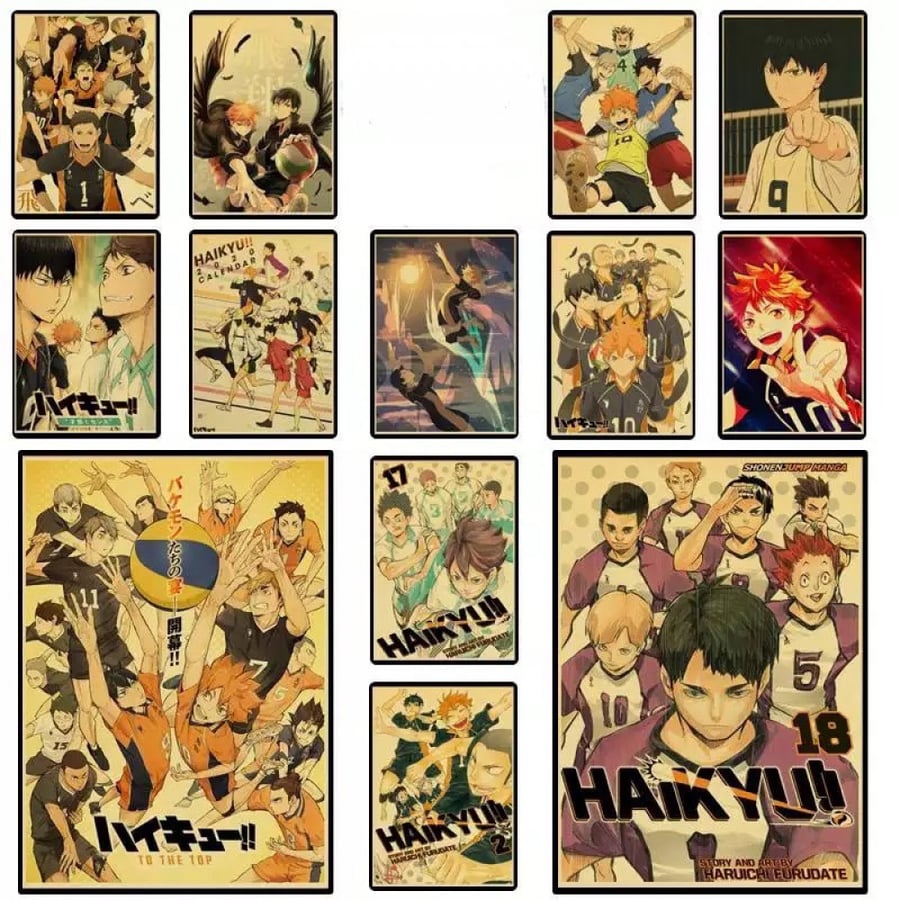 بوستر هايكيو - haikyuu!!
