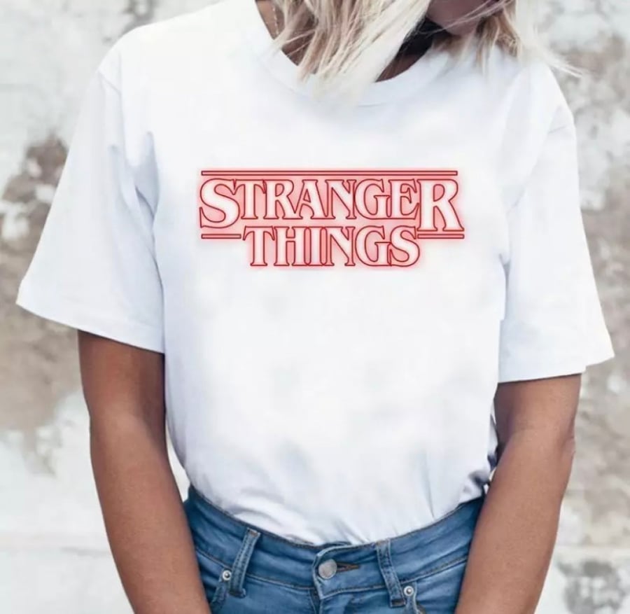تي شيرت سترينجر ثينقز- stranger things