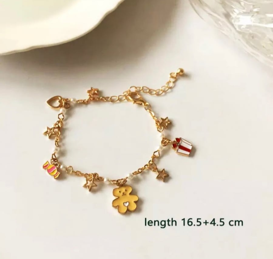 أساور ذهبية لطيف متنوعة - bracelet
