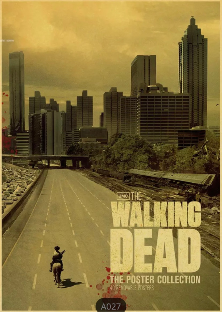 بوستر  الموتى السائرون - the walking dead