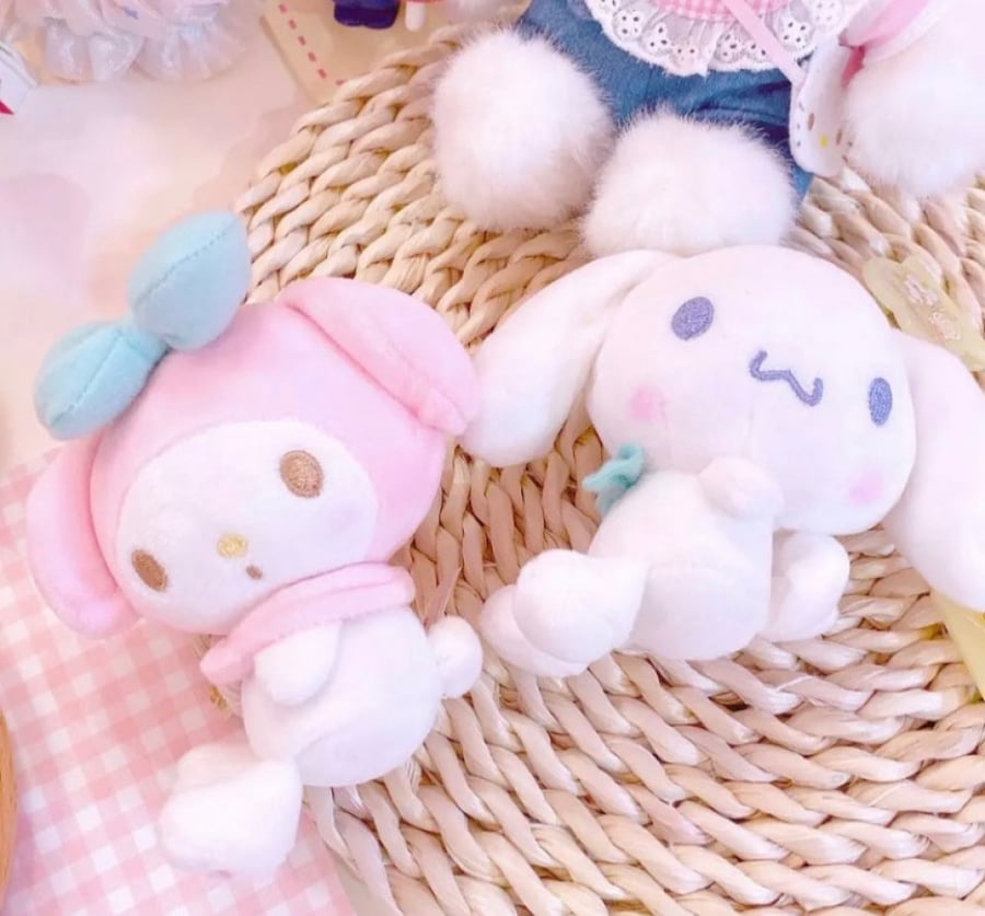 دمية ماي ميلودي و سينامون رول - my melody  | cinnamoroll