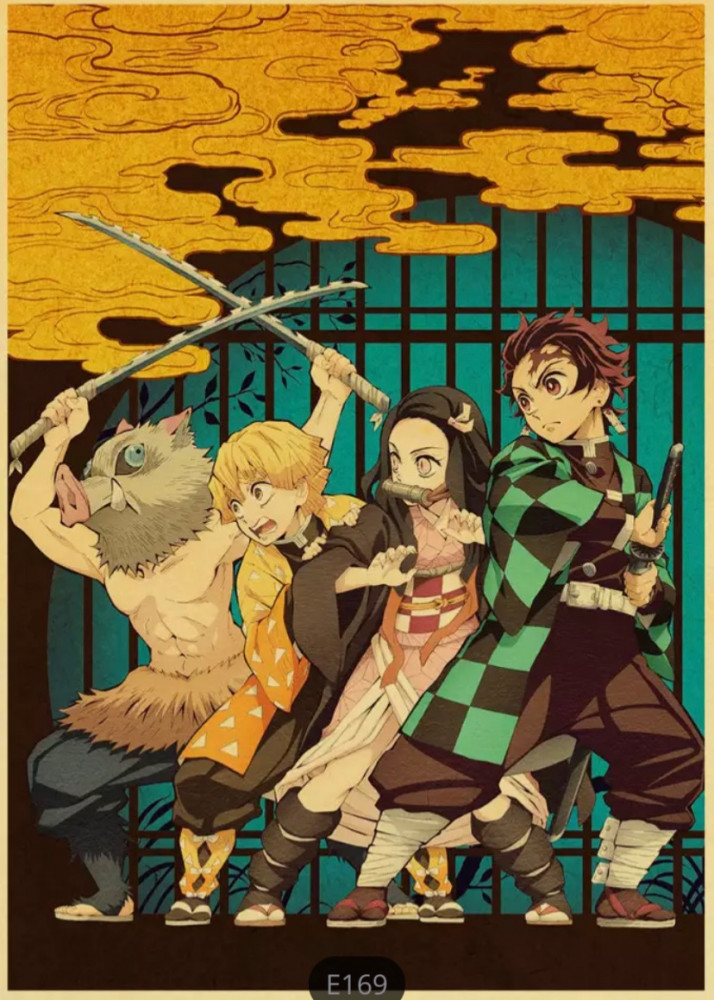 بوستر ديمون سلاير - Demon slayer