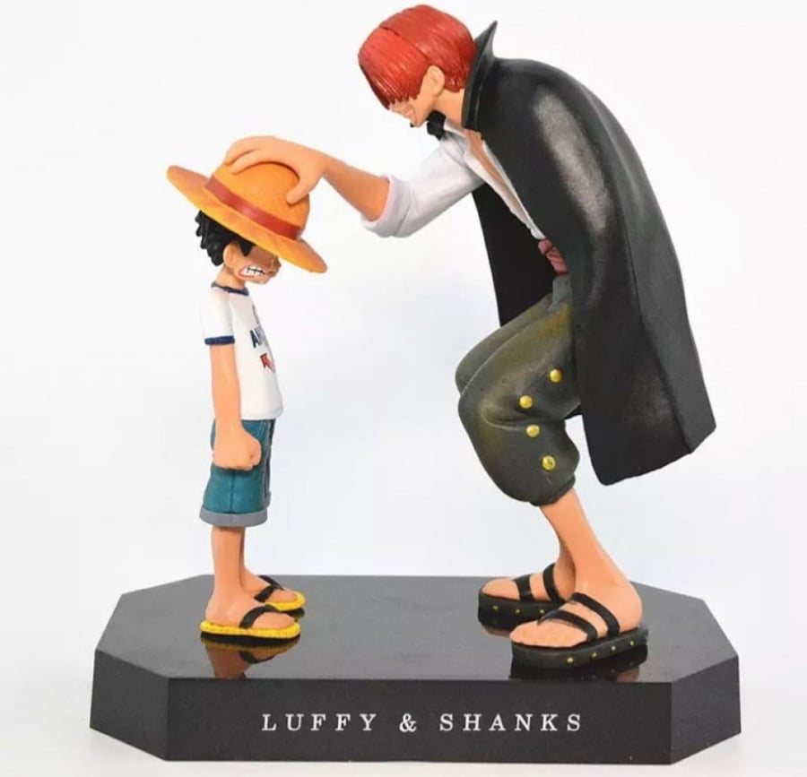 مجسم شانكس ولوفي - ون بيس - one piece
