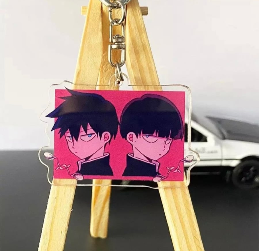ميدالية موب سايكو اكريلك - mob psycho
