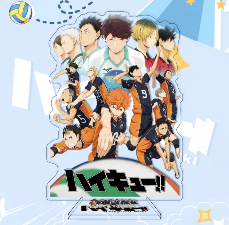 مجسم هايكيو اكريلك- haikyuu