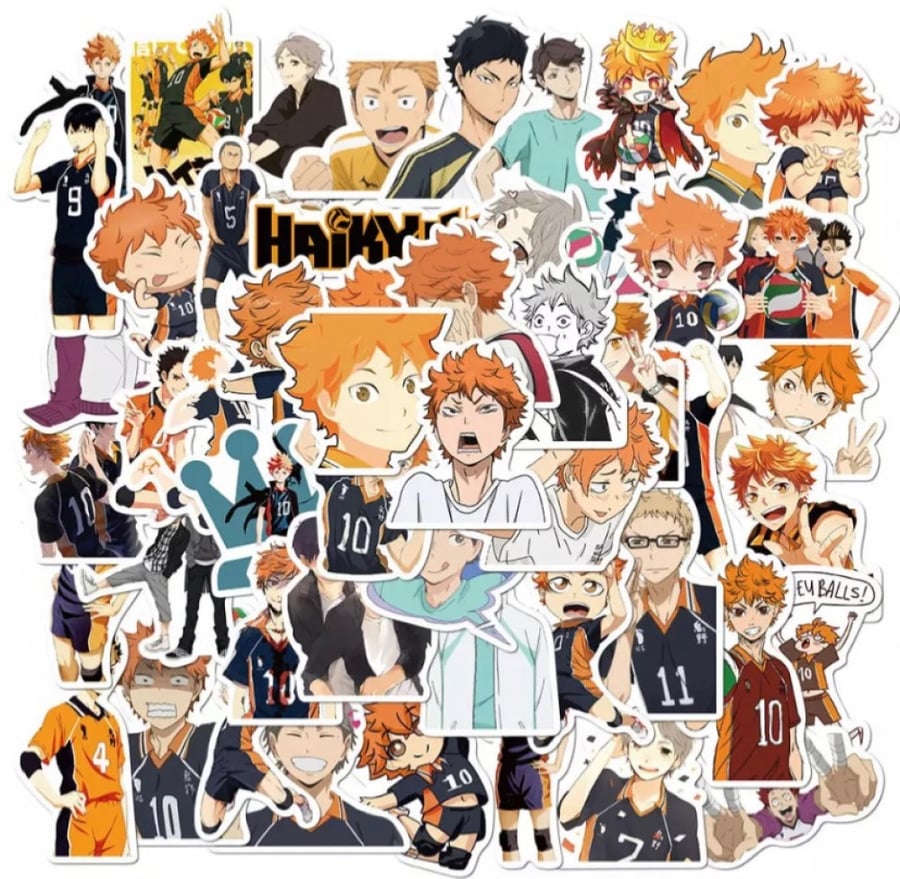 ملصقات هايكيو - haikyuu