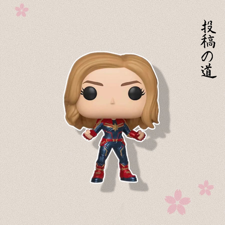 مجسم كابتن مارفل  - avengers - marvel