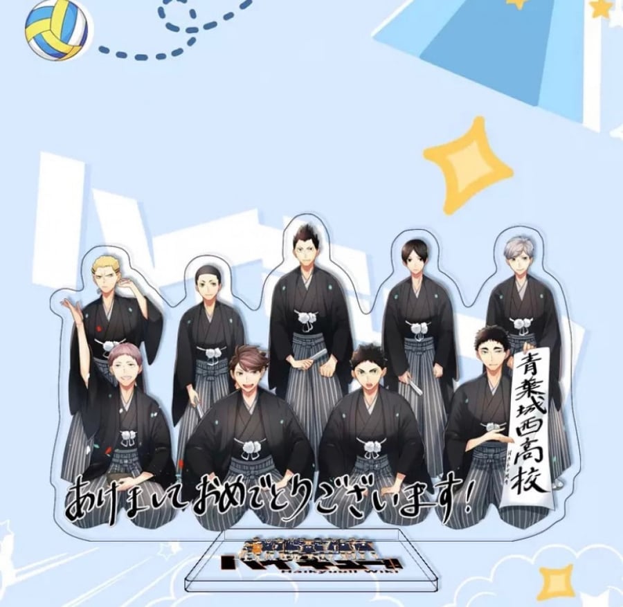مجسم هايكيو اكريلك- haikyuu