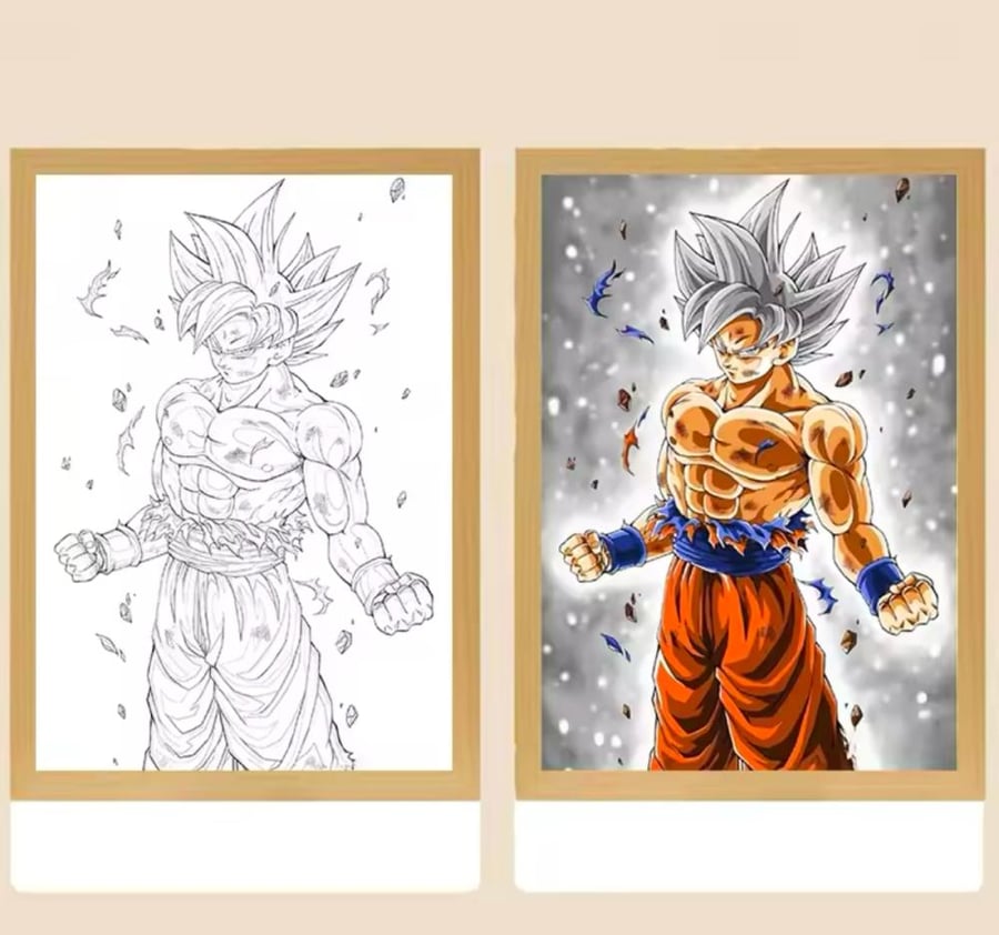 لوحة قوكو - dragon ball