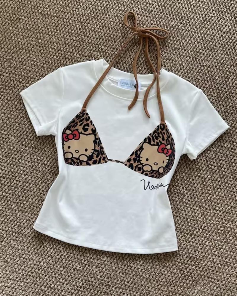 تيشيرت هيلوكيتي - hello kitty