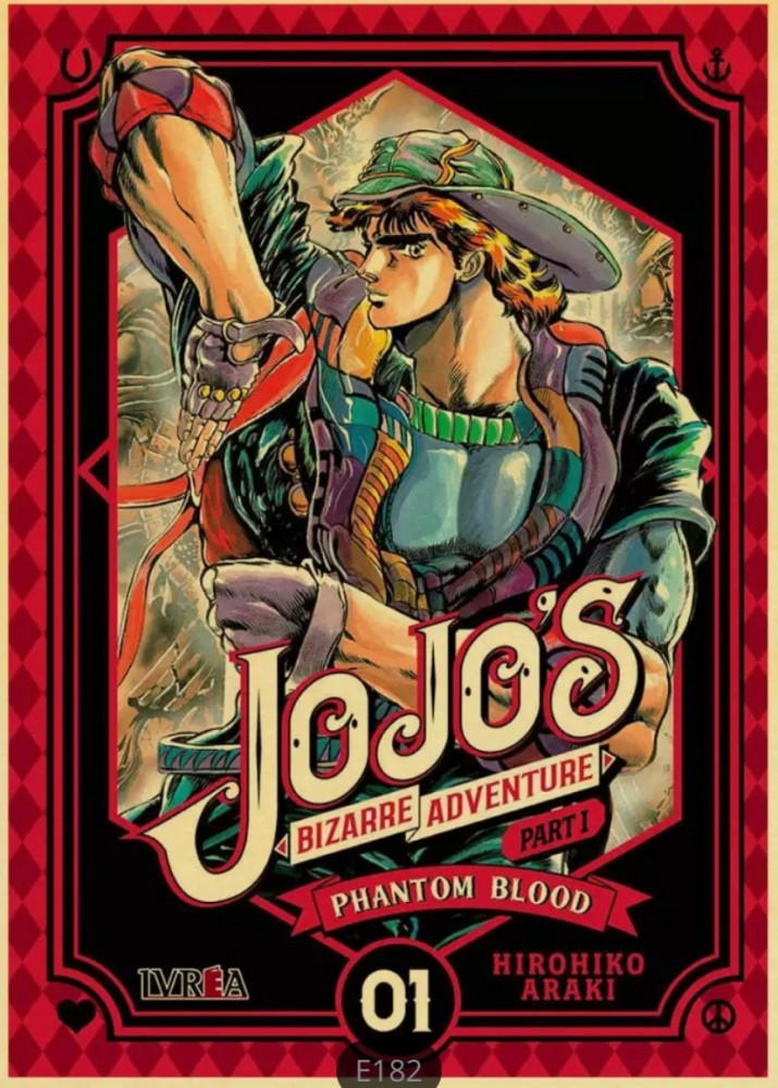 بوستر مغامرات جوجو العجيبة - jojo bizarre adventure