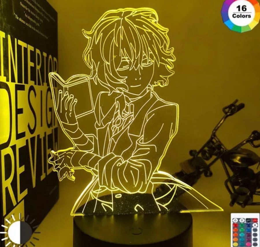 اضاءة دازاي ملجأ الكلاب الضالة - Bungo Stray Dogs