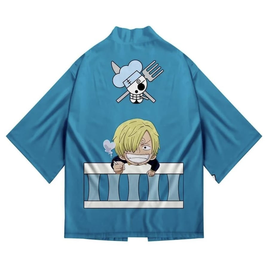 كيمونو لوفي - one piece