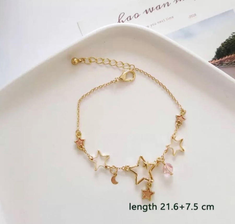 أساور ذهبية لطيف متنوعة - bracelet