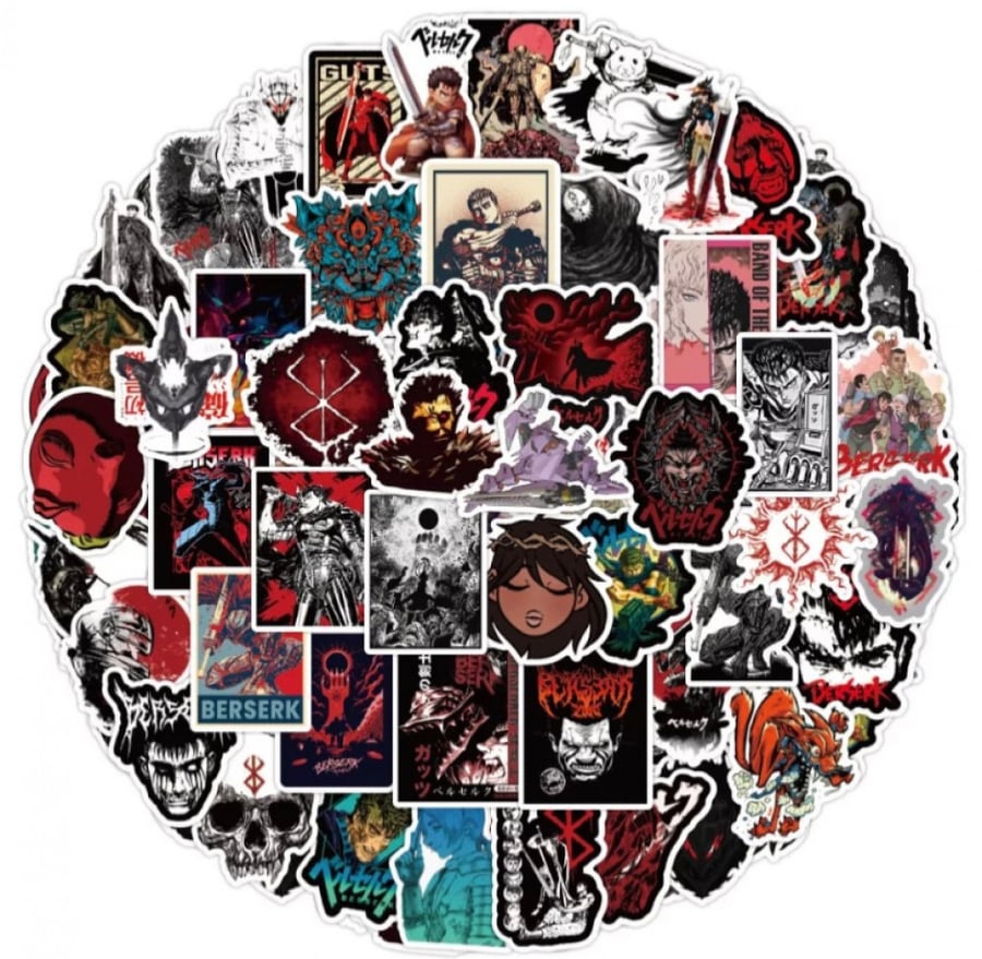 ملصقات بيرزيرك - berserk