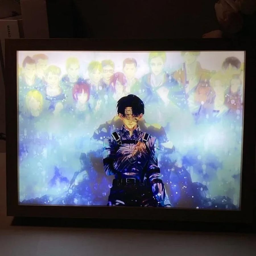 Levi's illuminated plaque