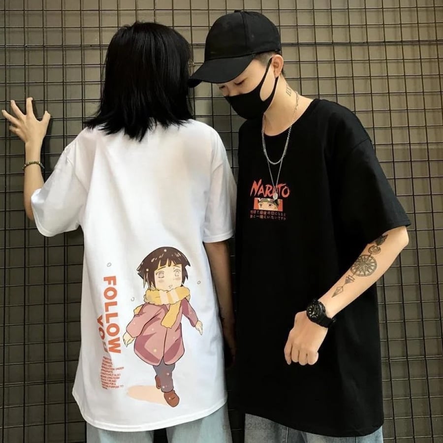 تيشيرت ناروتو وهيناتا - naruto