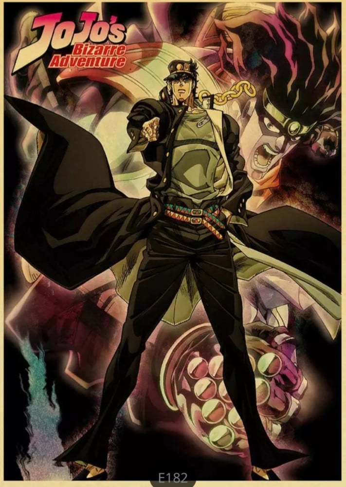 بوستر مغامرات جوجو العجيبة - jojo bizarre adventure