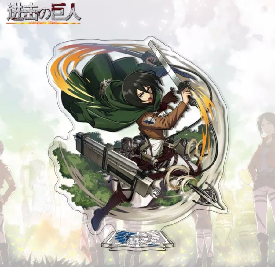 مجسم هجوم العمالقة اكريليك - attack on titan