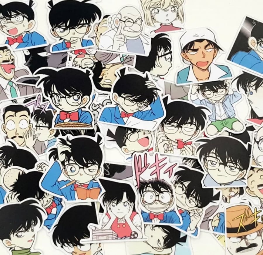 ملصقات كونان - detective conan