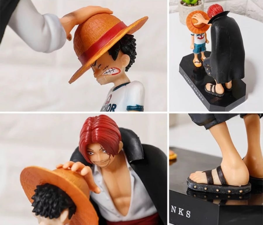 مجسم شانكس ولوفي - ون بيس - one piece