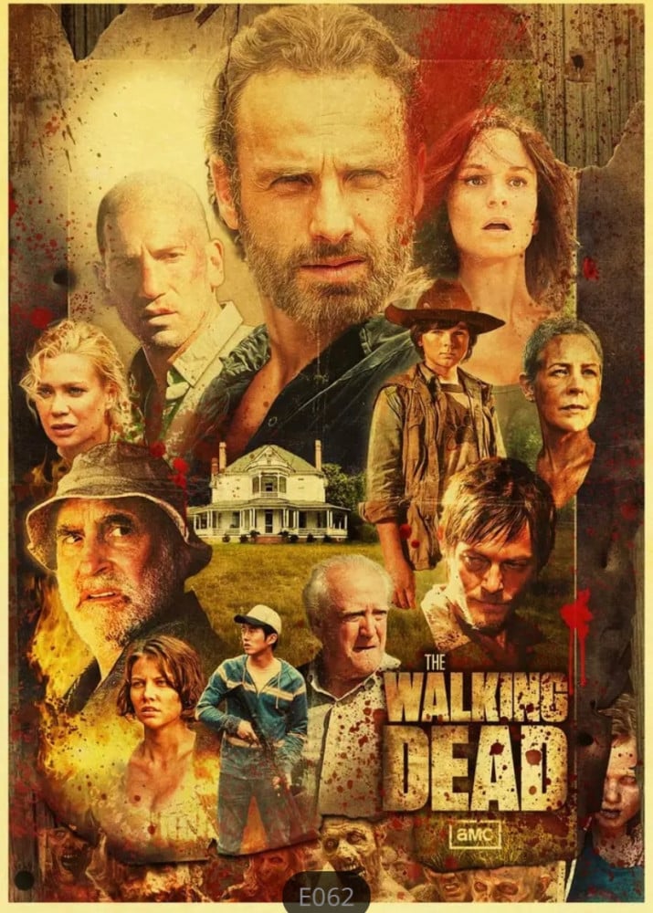بوستر  الموتى السائرون - the walking dead