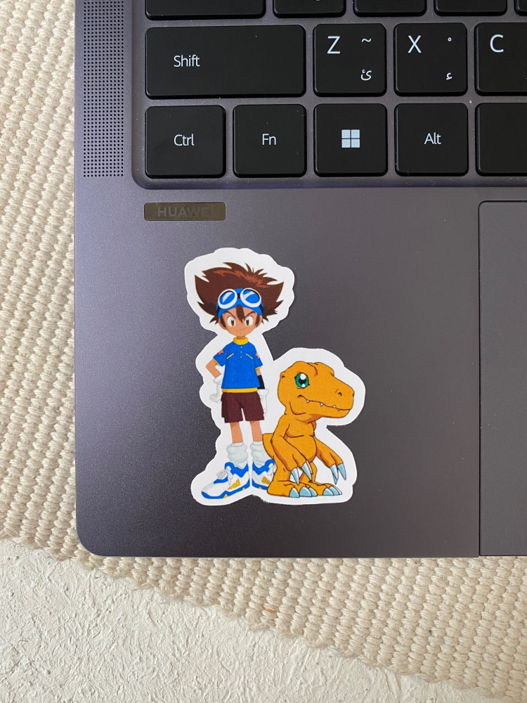 Digital Digimon champions sticker
