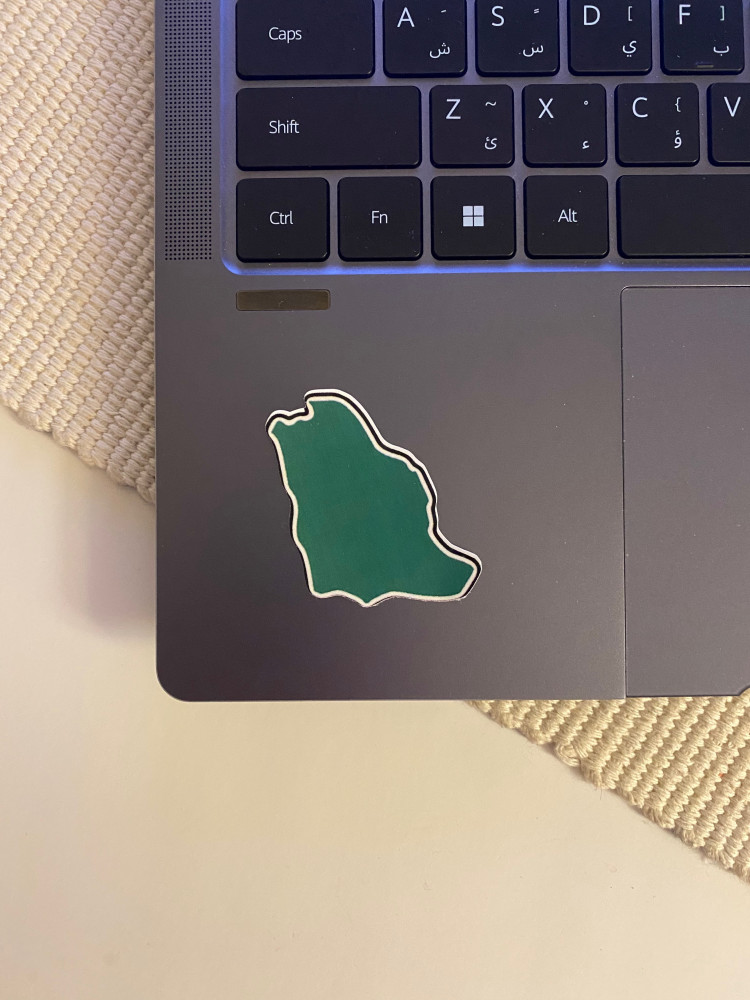 ستيكر خريطة السعودية