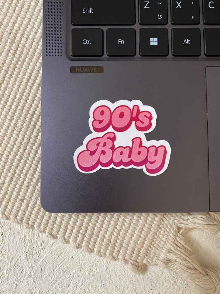 Sticker 90 baby