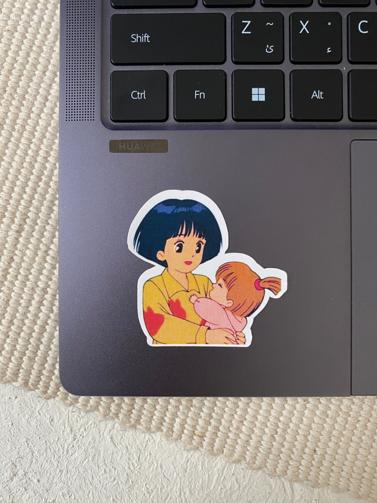 Sticker me and my sister
