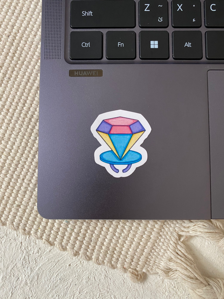 Sweetness ring sticker
